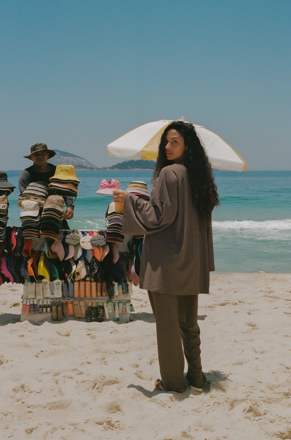 Burkini alba | 3 pièces - taupe