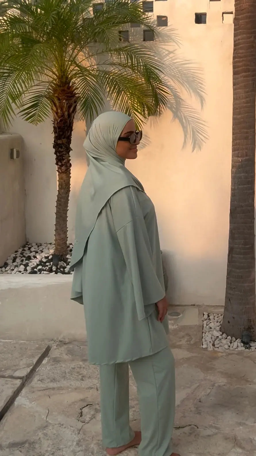 Burkini alba | 3 pièces - matcha