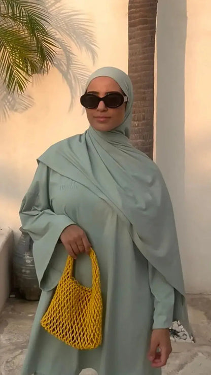 Burkini alba | 3 pièces - matcha